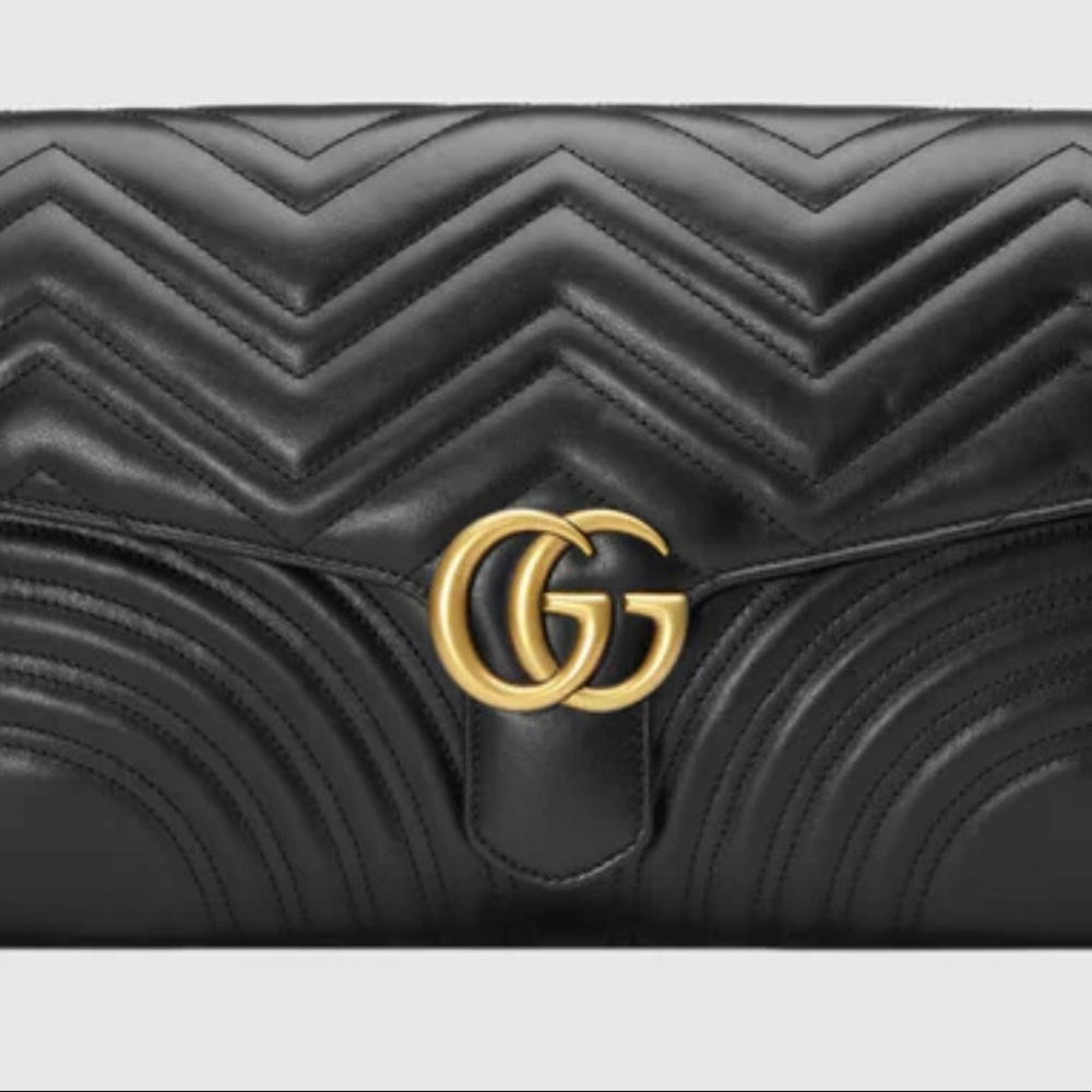 Gucci Marmont Quilted Clutch